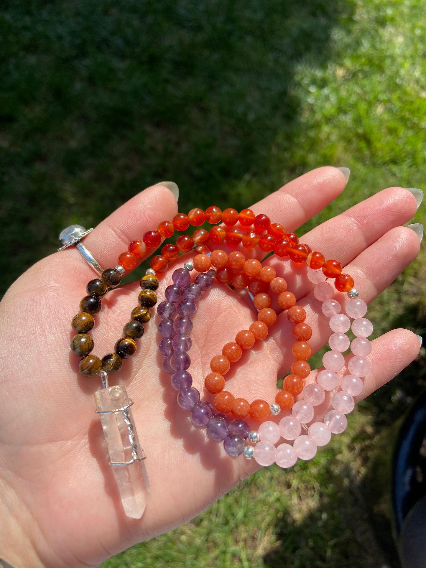 Intuitively Chosen Crystal Mala