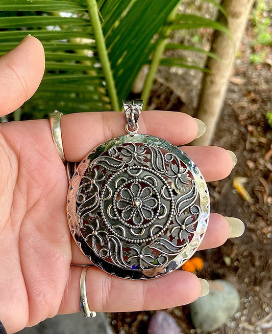 Silver Amulet • Vintage