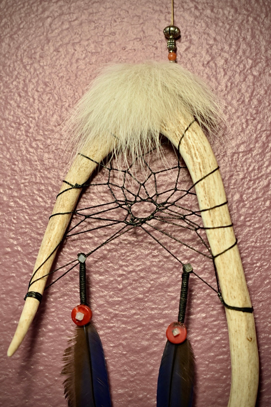 Handcrafted Antler Dream Catcher