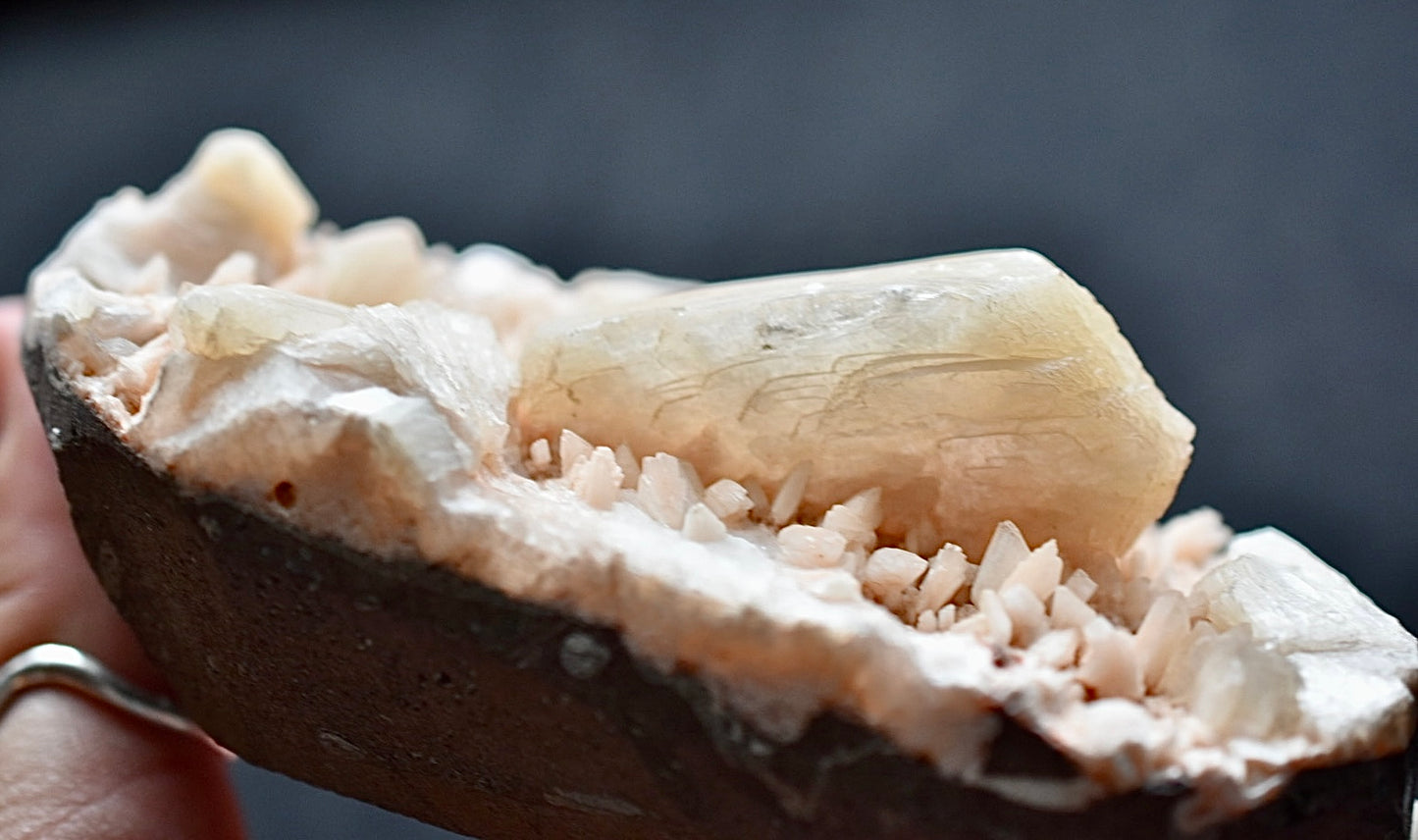 Peach Stilbite Specimen