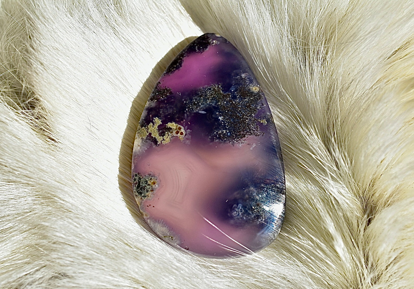 Purple Moss Agate