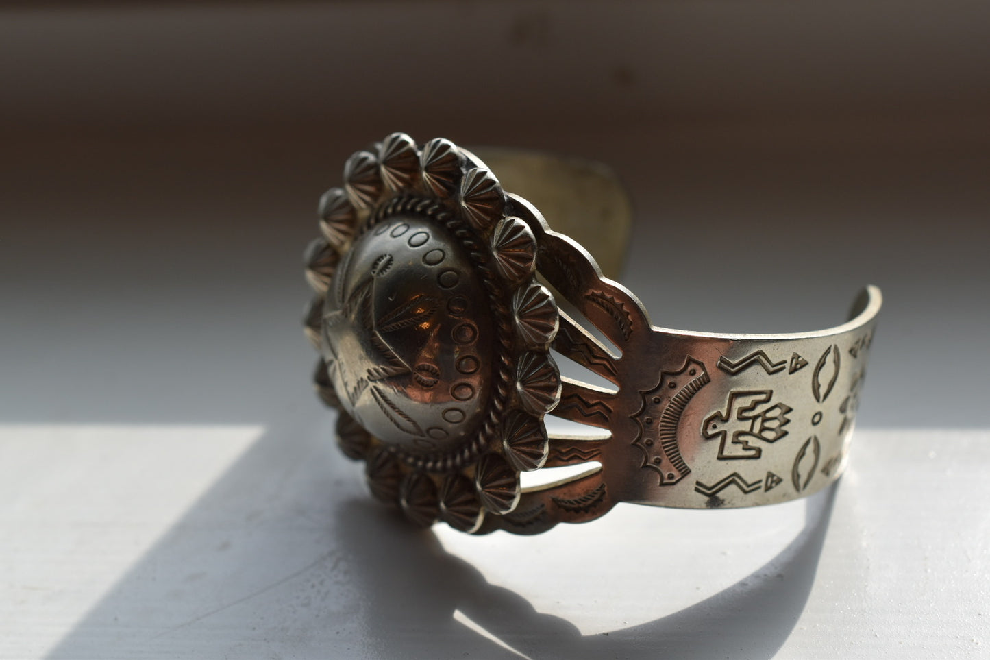 Navajo Style Cuff Bracelet • Vintage