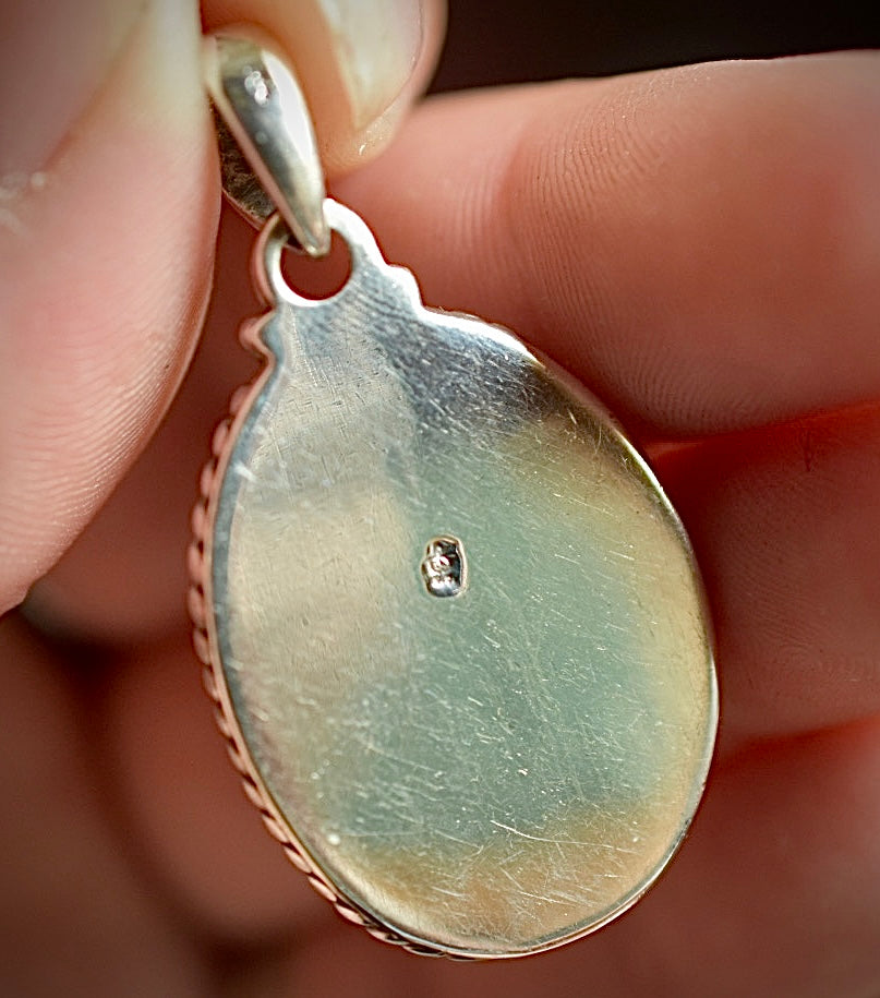 Aquamarine Pendant • Vintage