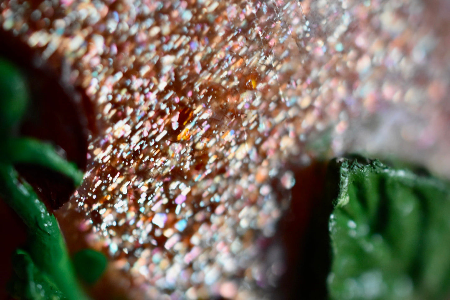 Strawberry Sunstone Necklace