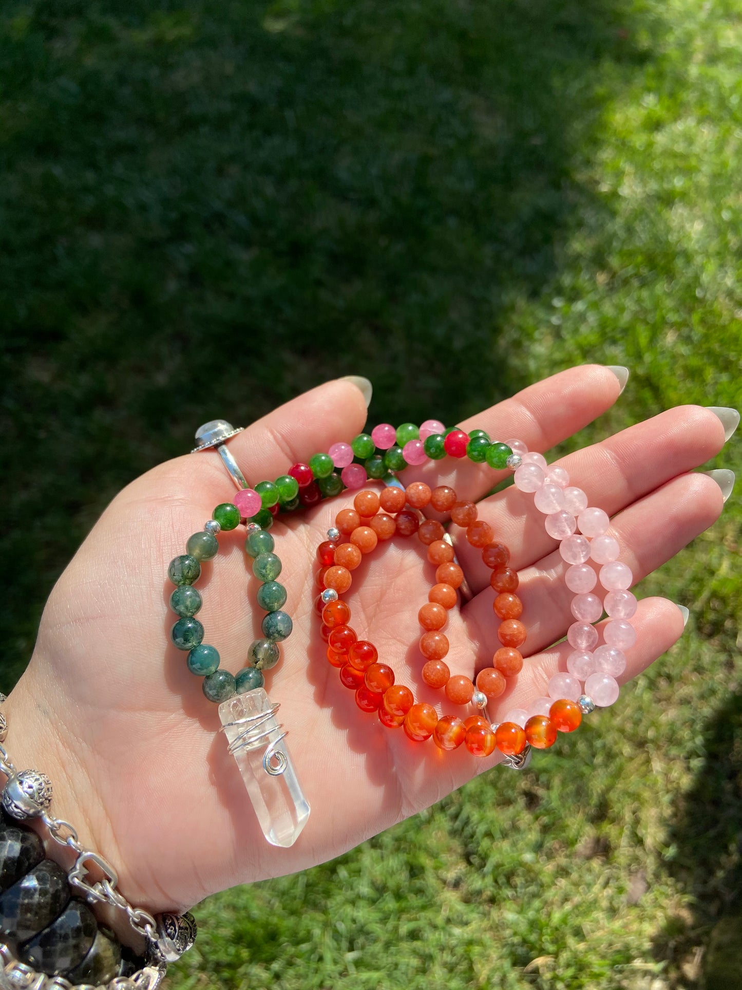 Intuitively Chosen Crystal Mala