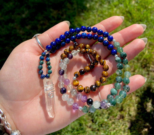 Intuitively Chosen Crystal Mala