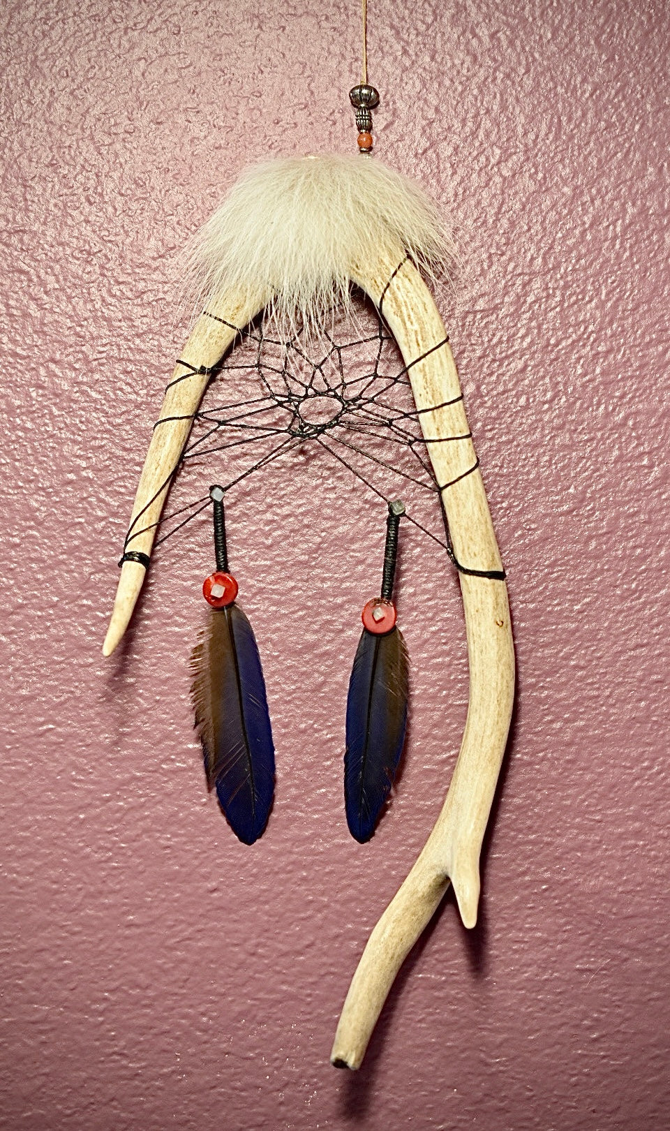 Handcrafted Antler Dream Catcher