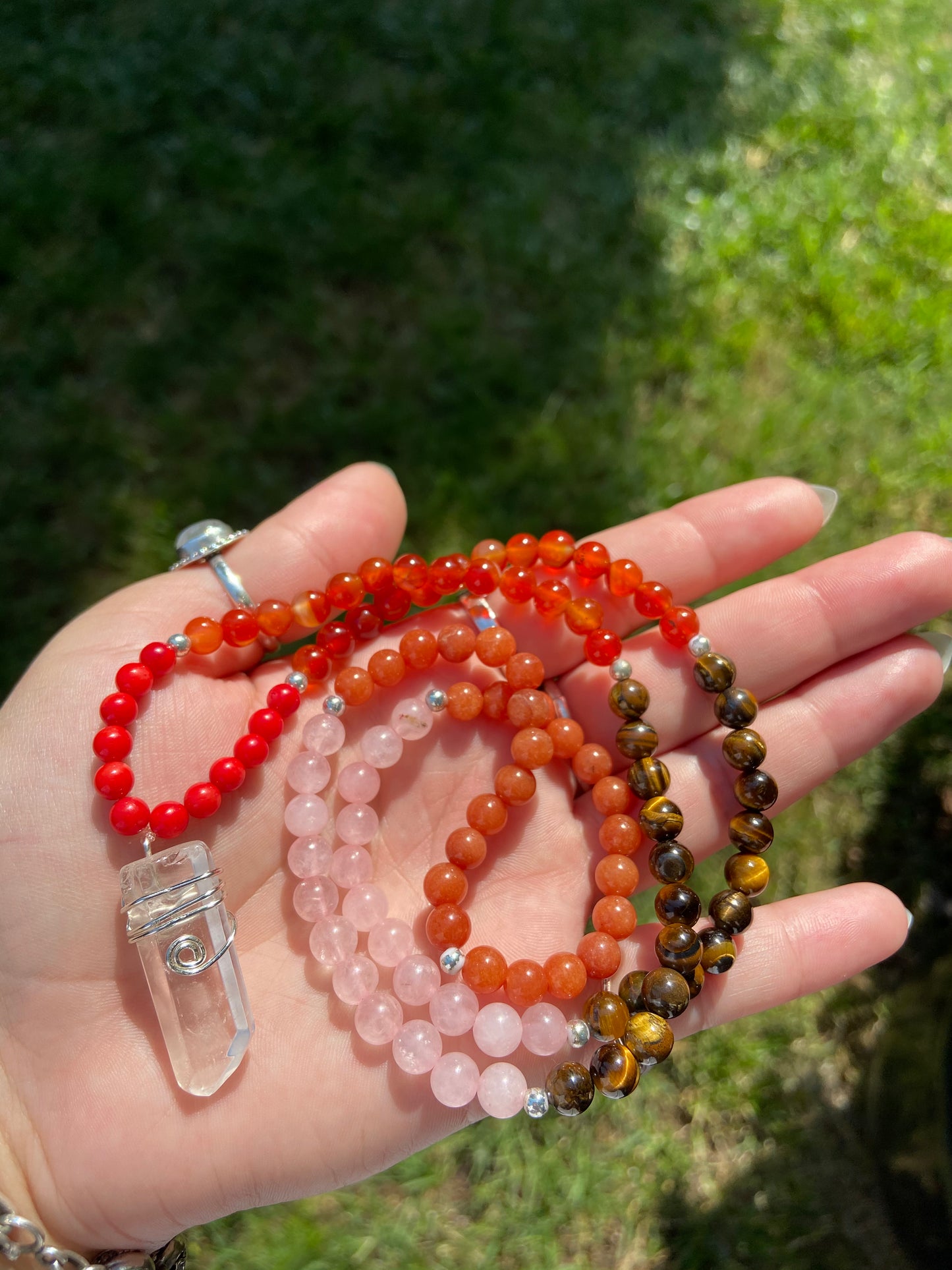 Intuitively Chosen Crystal Mala