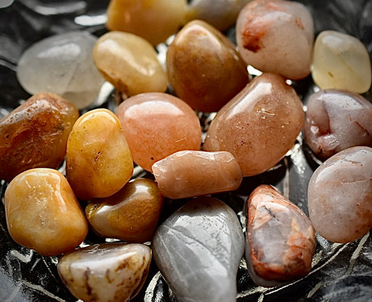 Small Lake Superior Quartz Tumbles