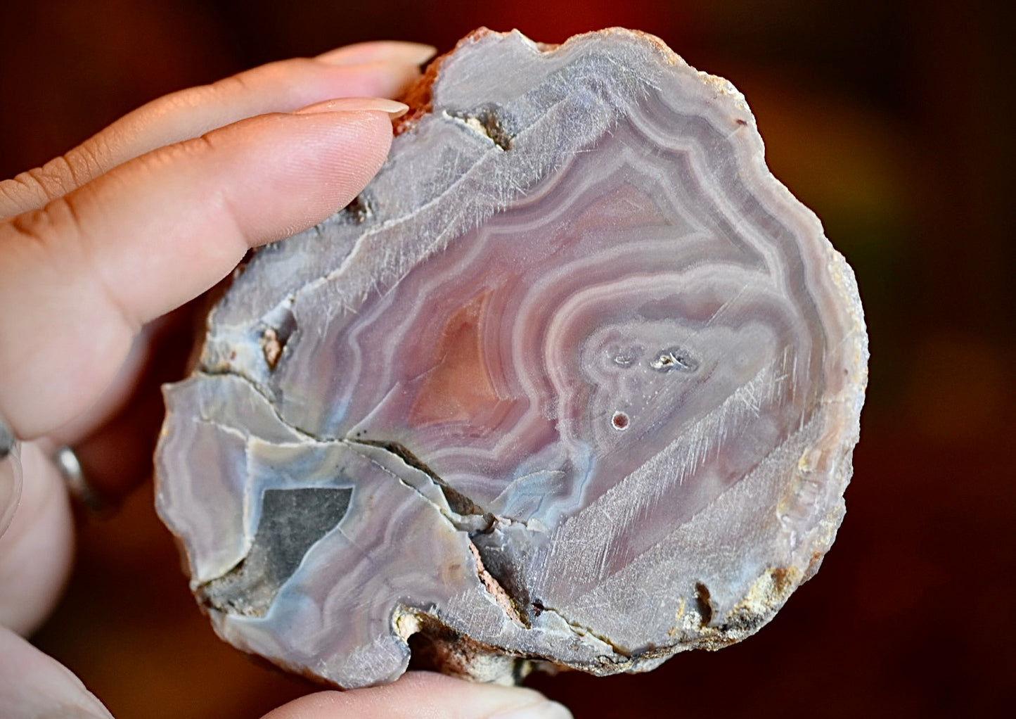 Pink Laguna Agate