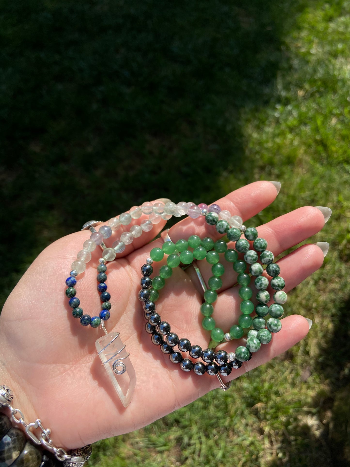 Intuitively Chosen Crystal Mala