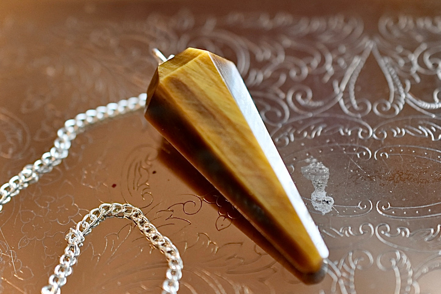 Tigers Eye Pendulum