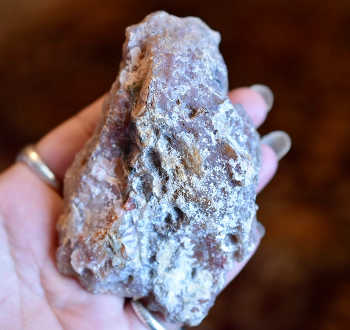 Orange Laguna Agate • Parallax Effect