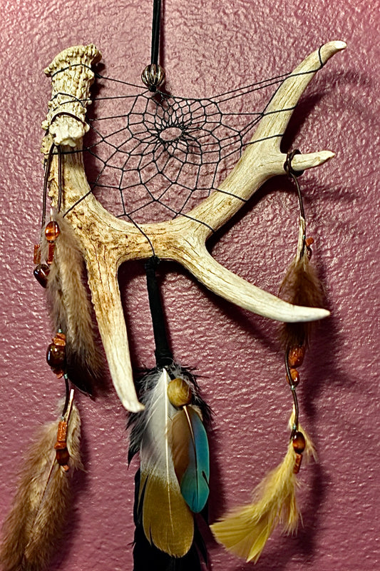 Handcrafted Antler Dream Catcher