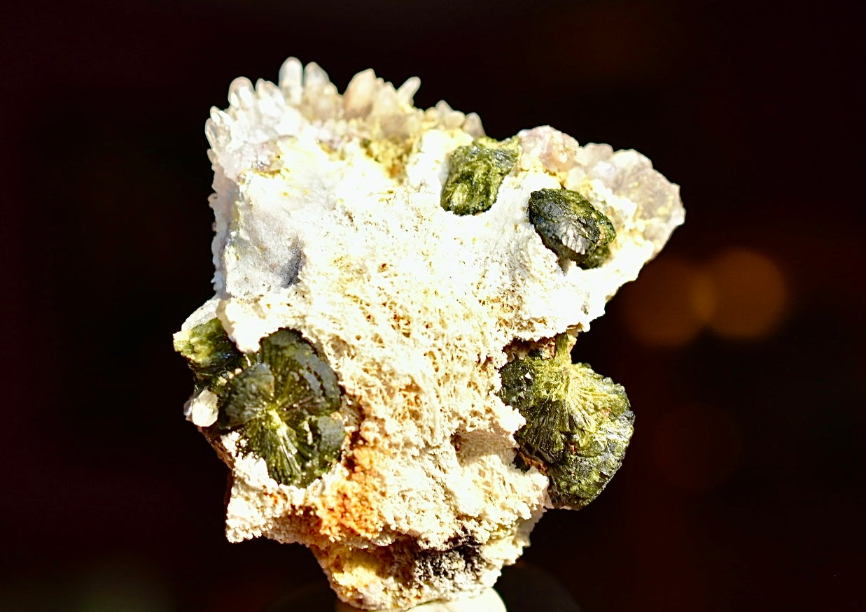 Epidote with Fairy Quartz (7)
