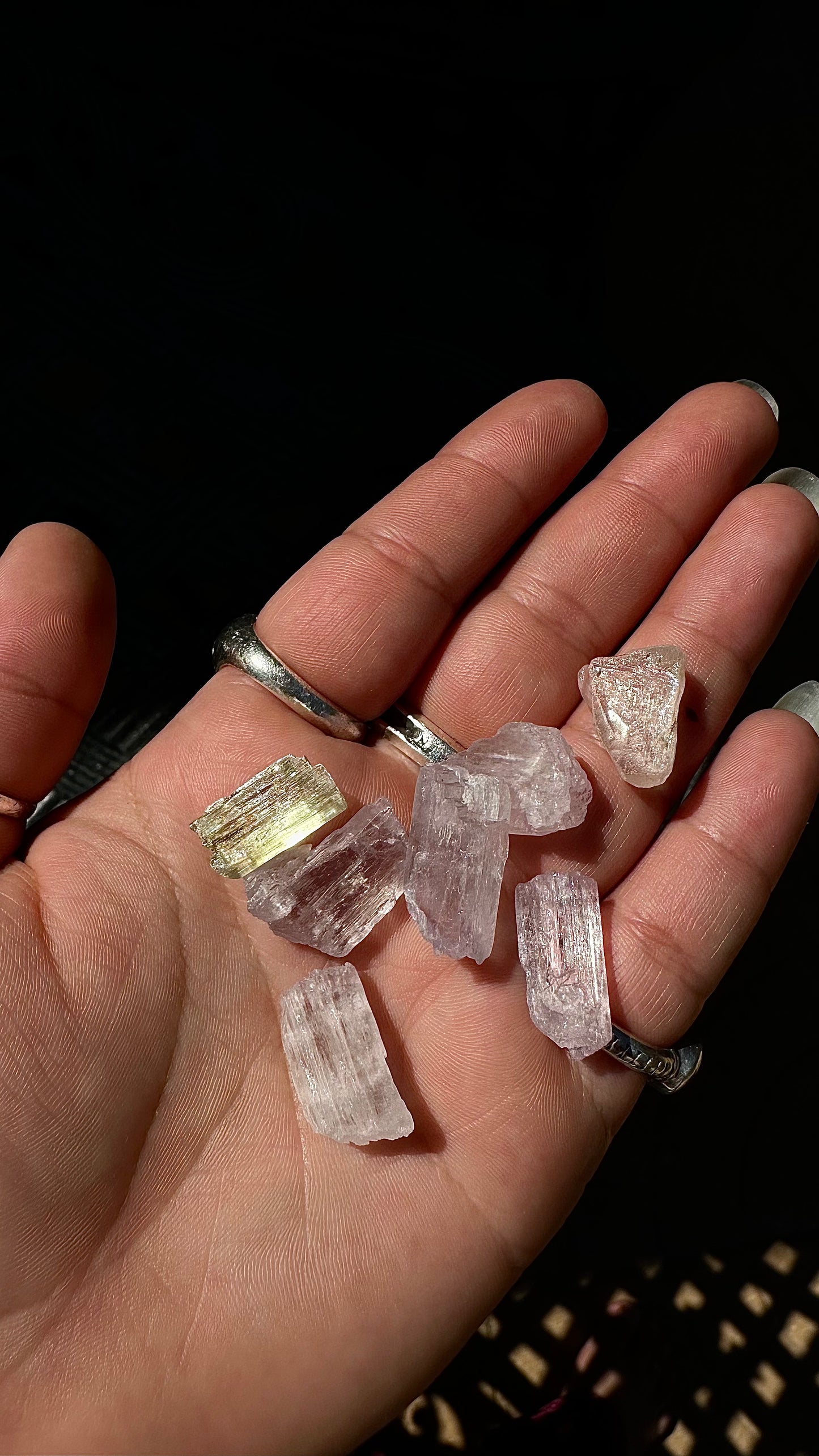 Small Natural Kunzite