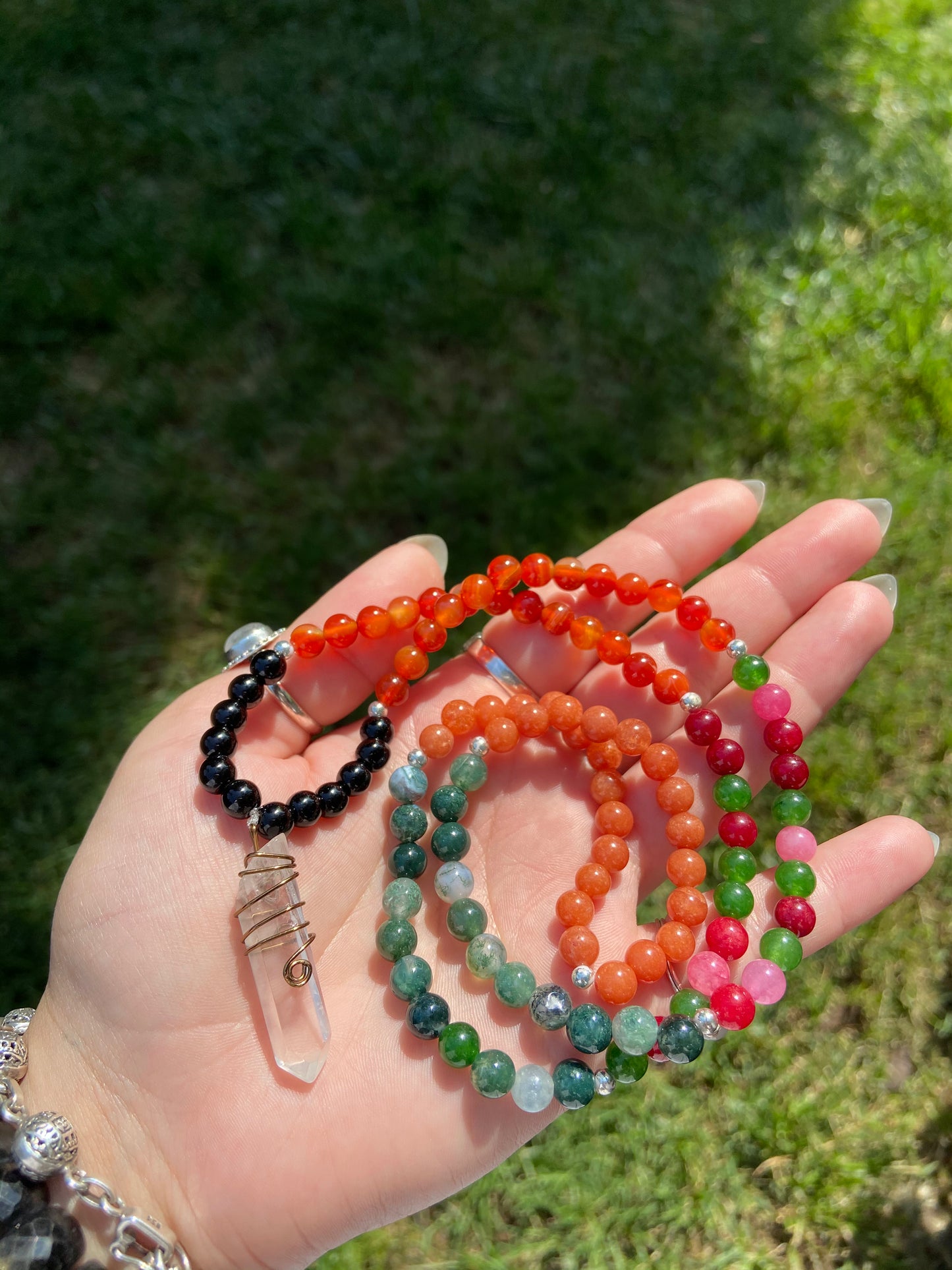 Intuitively Chosen Crystal Mala