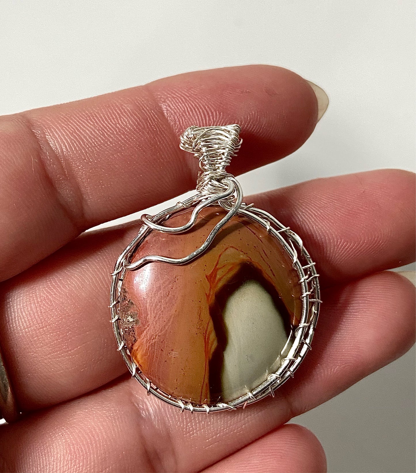 Polychrome Jasper Pendant