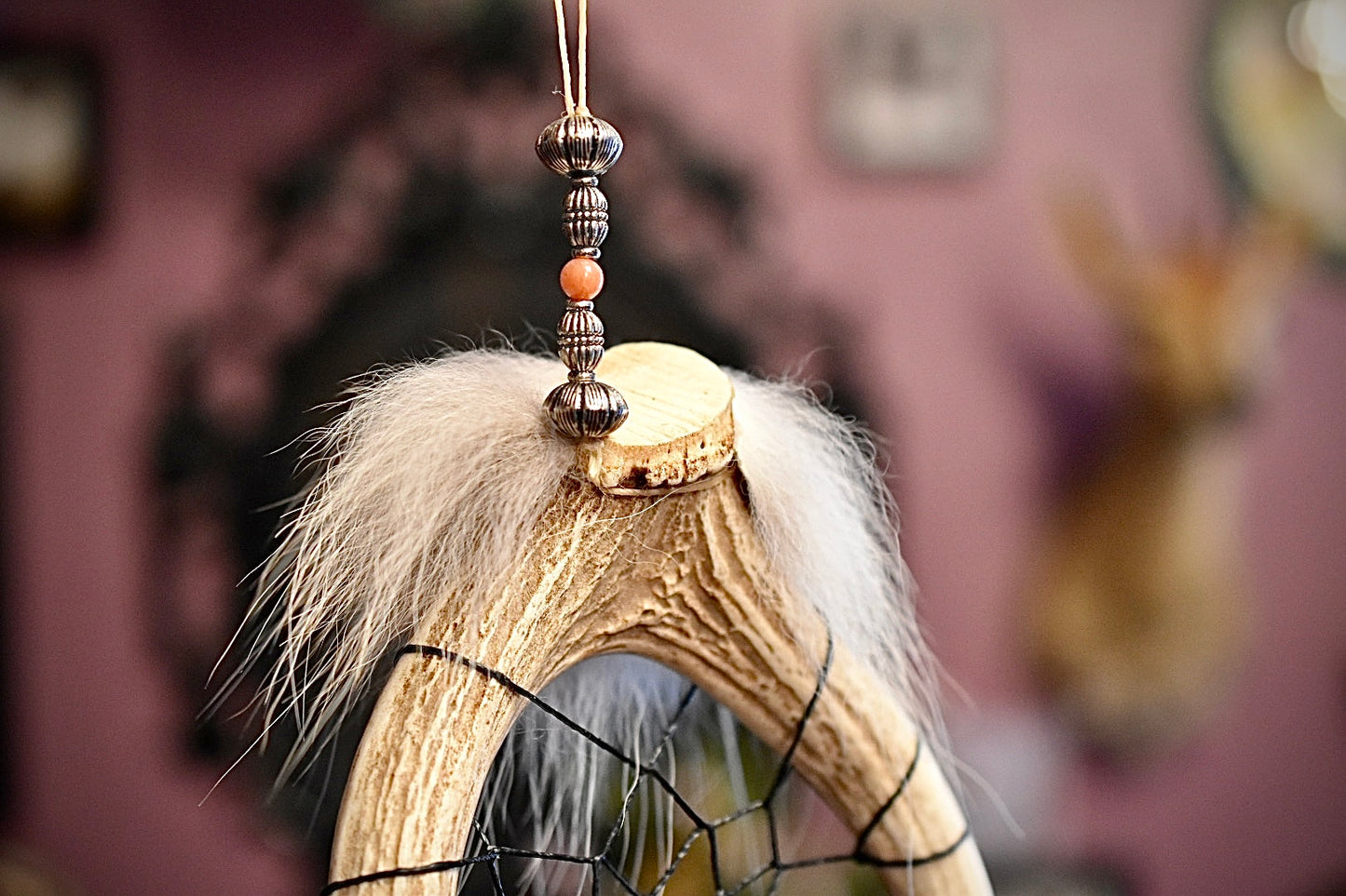 Handcrafted Antler Dream Catcher