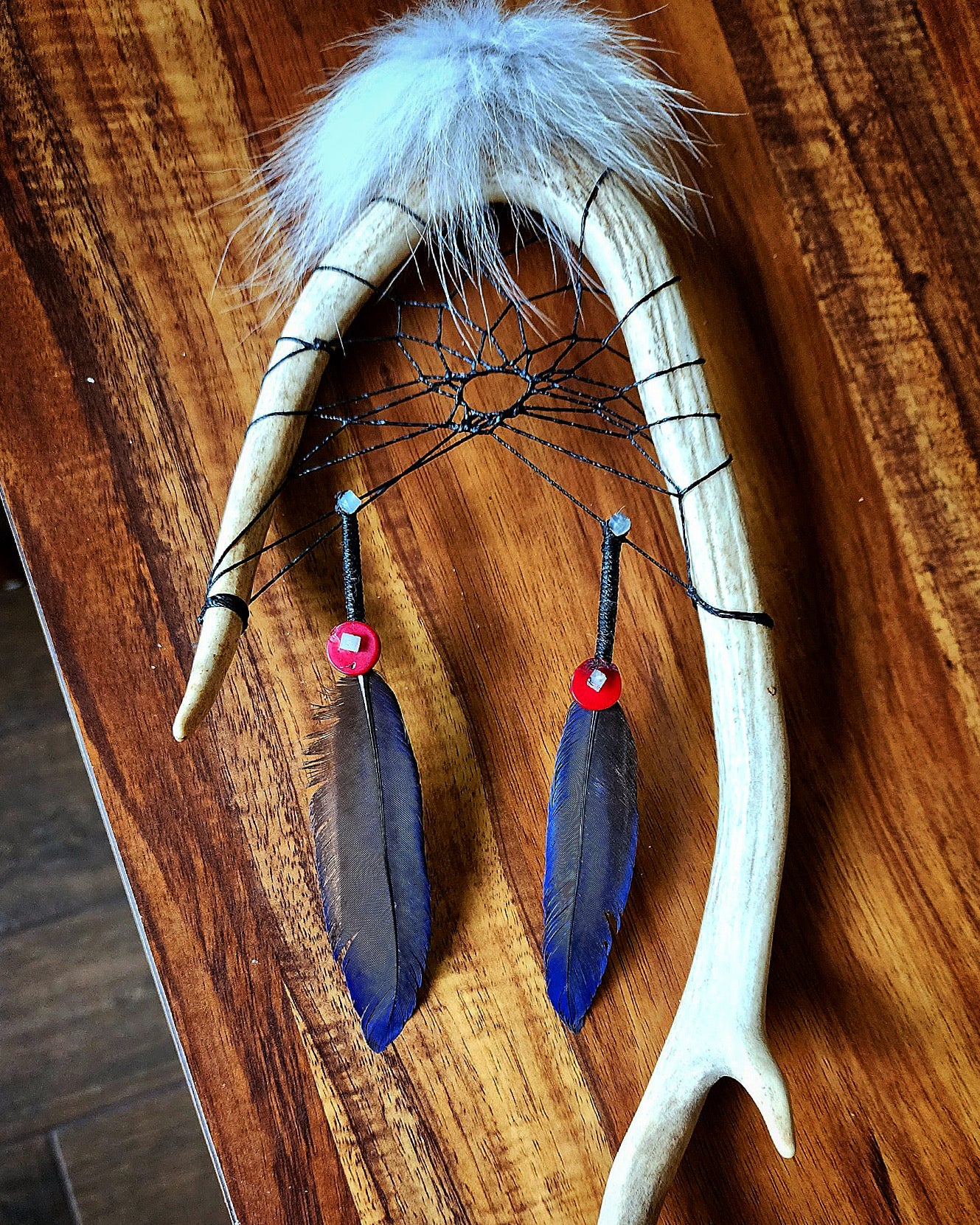 Handcrafted Antler Dream Catcher