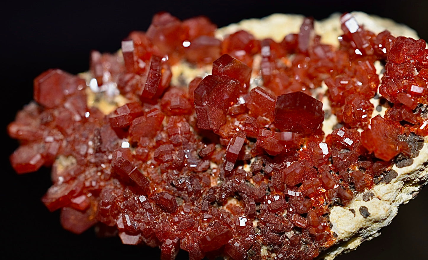 Vanadinite with Barite Specimen (8)