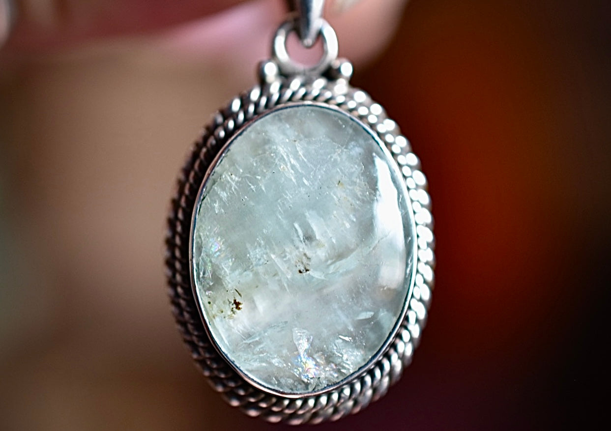 Aquamarine Pendant • Vintage