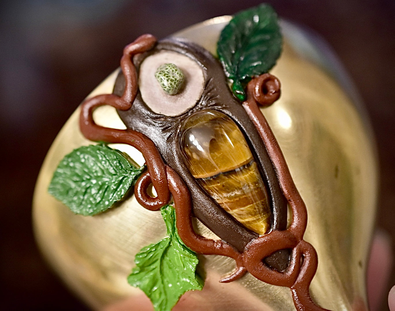 Earthen Journey Crystal Chalice • Rare Gem