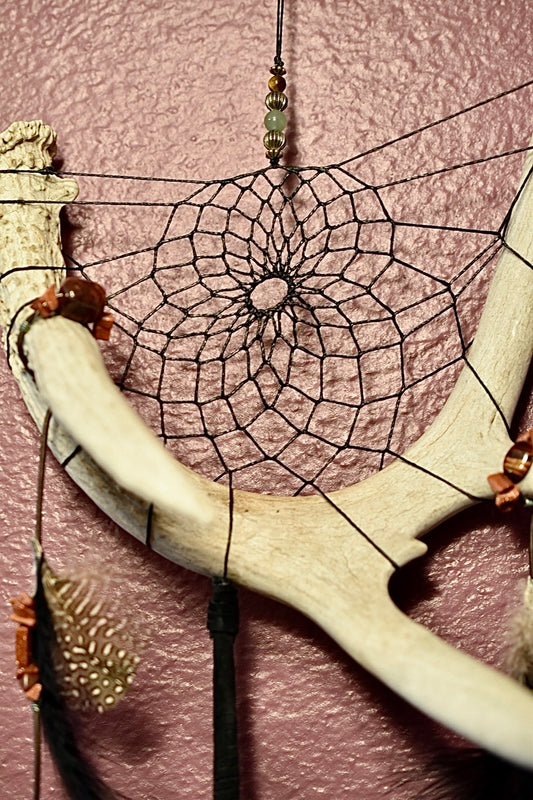 Handcrafted Antler Dream Catcher